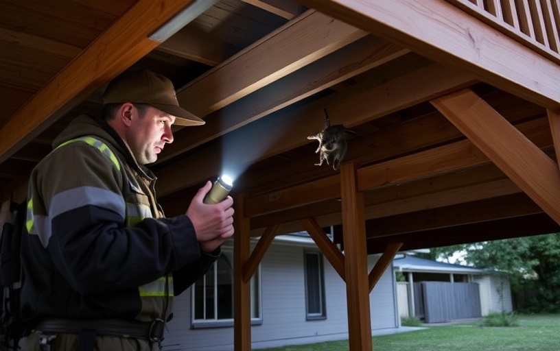 Under Deck Possum Removal in West melbourne
